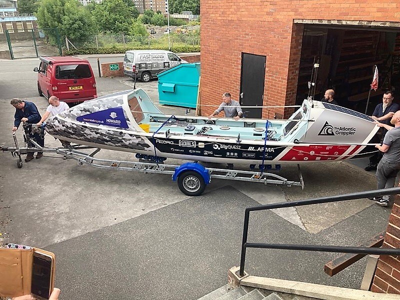 A boat wrap for the Atlantic Grappler | FASTSIGNS Leeds